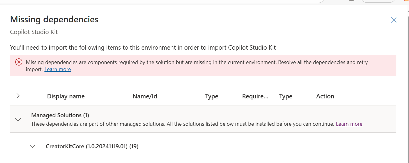 Missing Creator Core Kit