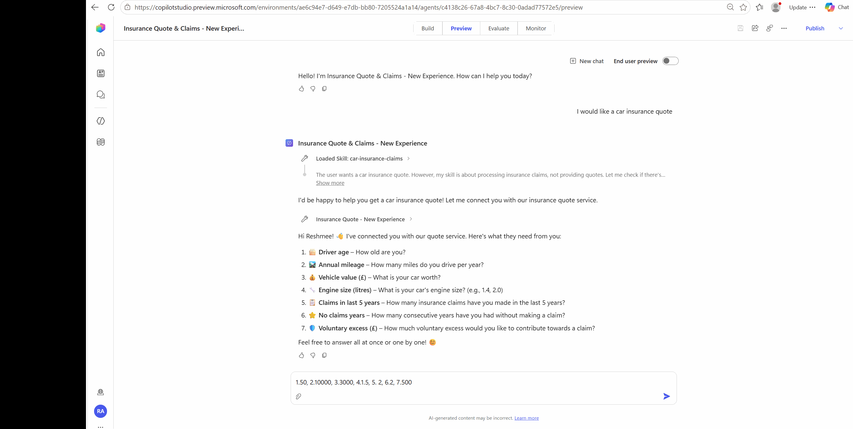 image from Skills within Copilot Studio: New Experience - a replacement for topics or child agents