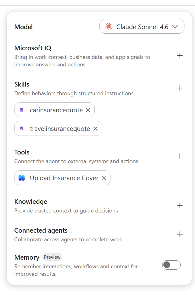 Topics to Skills