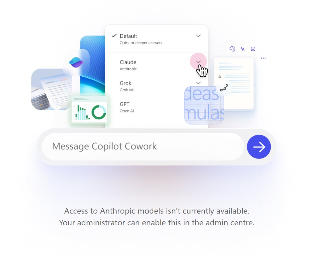 image from How to Enable Anthropic AI Models in Microsoft 365 Copilot for EU Tenants for Cowork