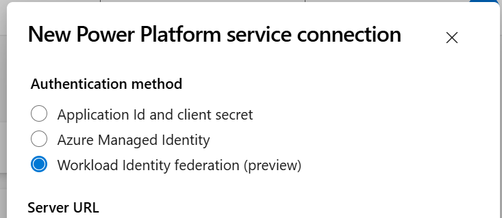 Service Connection with WIF
