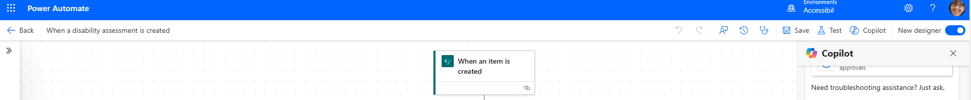 Trigger Flow Ability to Go Classic