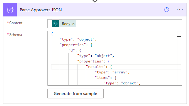 parse json