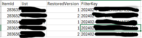 example outcome