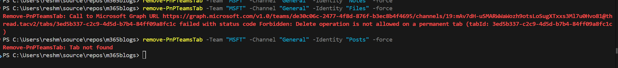 Files and Posts not hidden