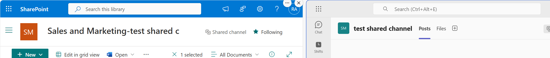 More Options within SharePoint