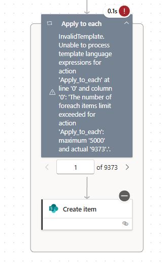 Issue loading more than 5k