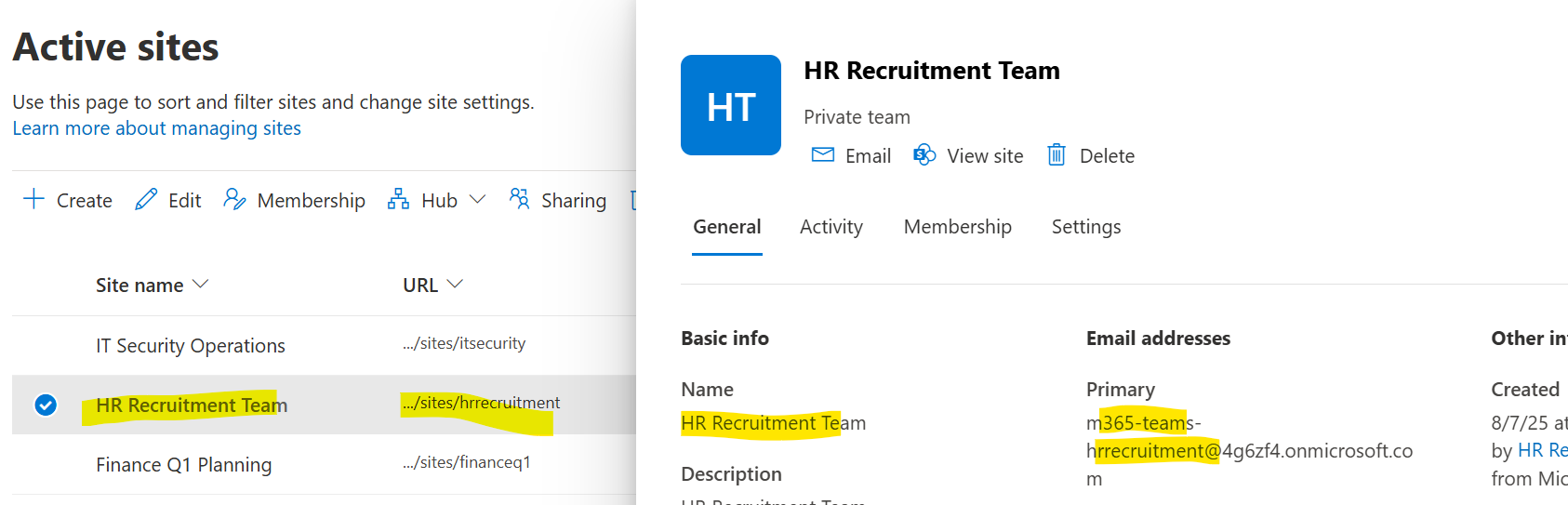 Multiple Sites Creation