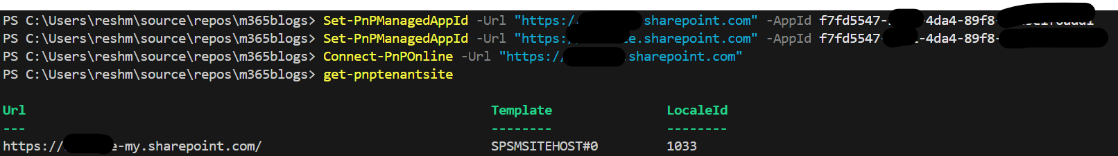 Set PnP Managed Identity