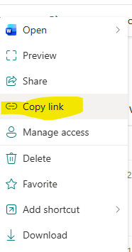 Copy Link