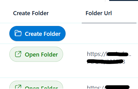 image from SharePoint Column Formatting: Show a Create Button or Open Folder Link