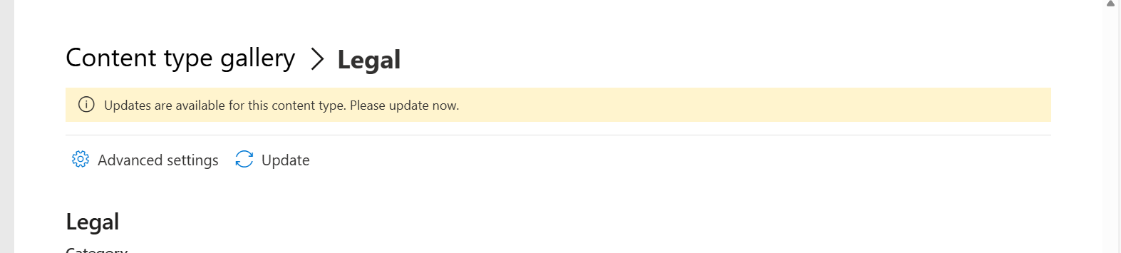 Manual Update Option Available
