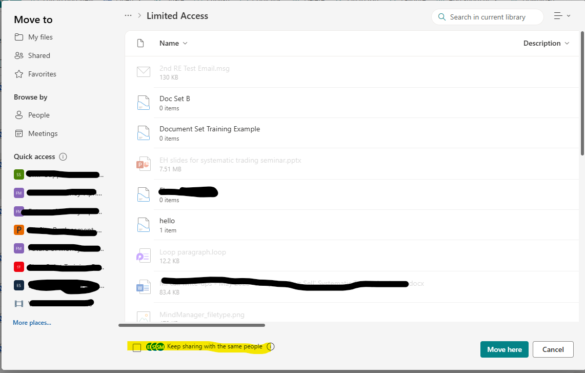 image from Understanding SharePoint File Move Permissions Behavior